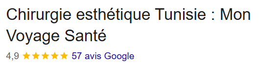 chirurgie esthétique tunisie avis